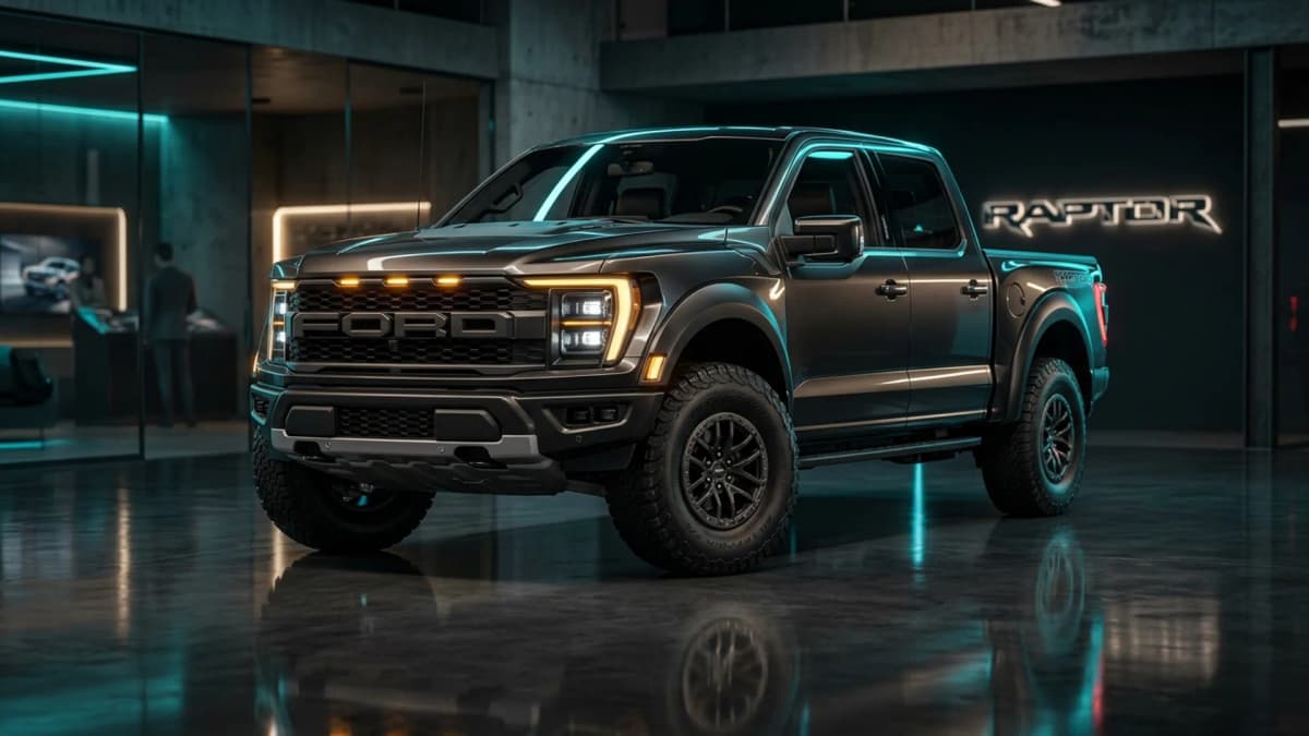 Ford F-150 Raptor Hero Background